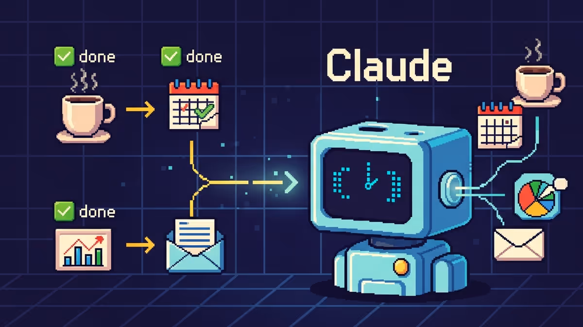 Claude è ora in grado di completare attività ricorrenti in orari specifici in modo automatico