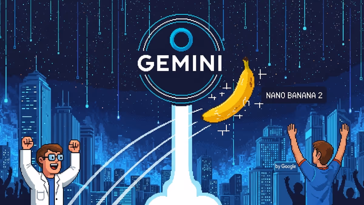 Gemini lancia Nano Banana 2! Un evoluzione ulteriore del sistema in qualità e velocità