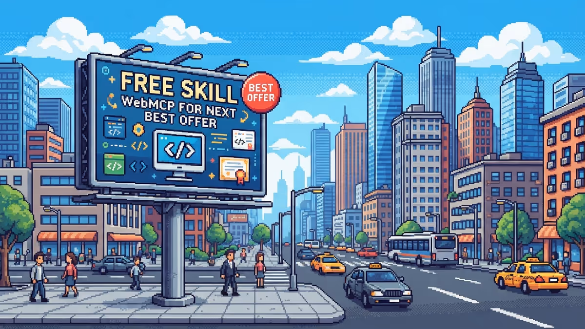 Next.js e WebMCP: la Skill che fa parlare al tuo sito parla la lingua degli agenti AI